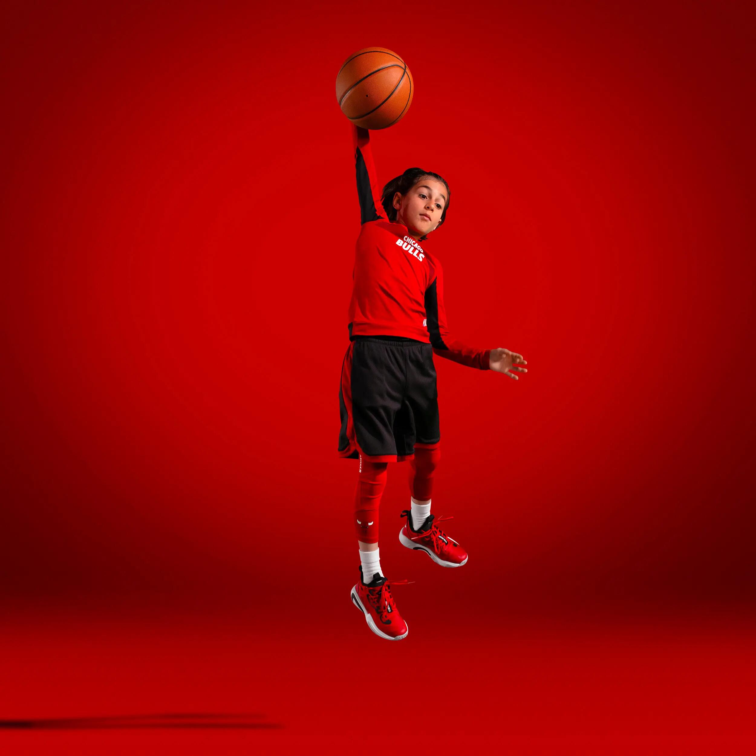 Kids' Basketball Shoes SE900 Mini Me - Red/NBA Chicago Bulls 13/15