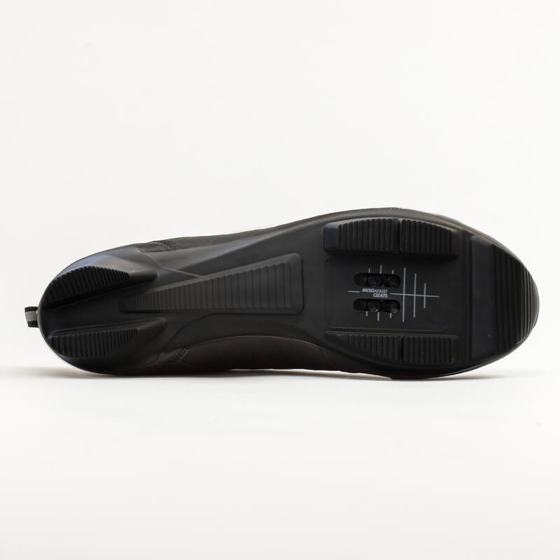 Kerékpáros cipő, GRVL 500, SPD szabvány, fekete 