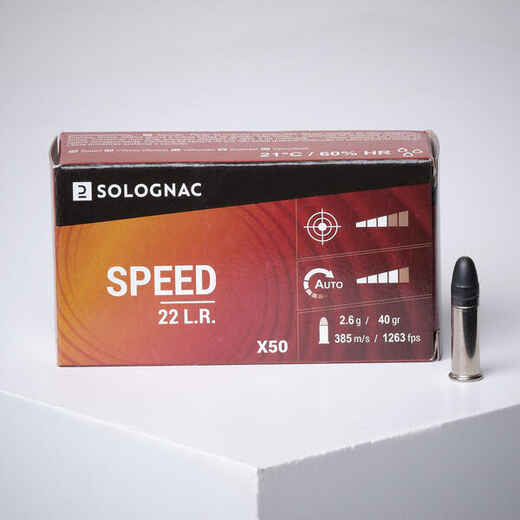 
      .22 LongRifle Speed BULLET x50
  