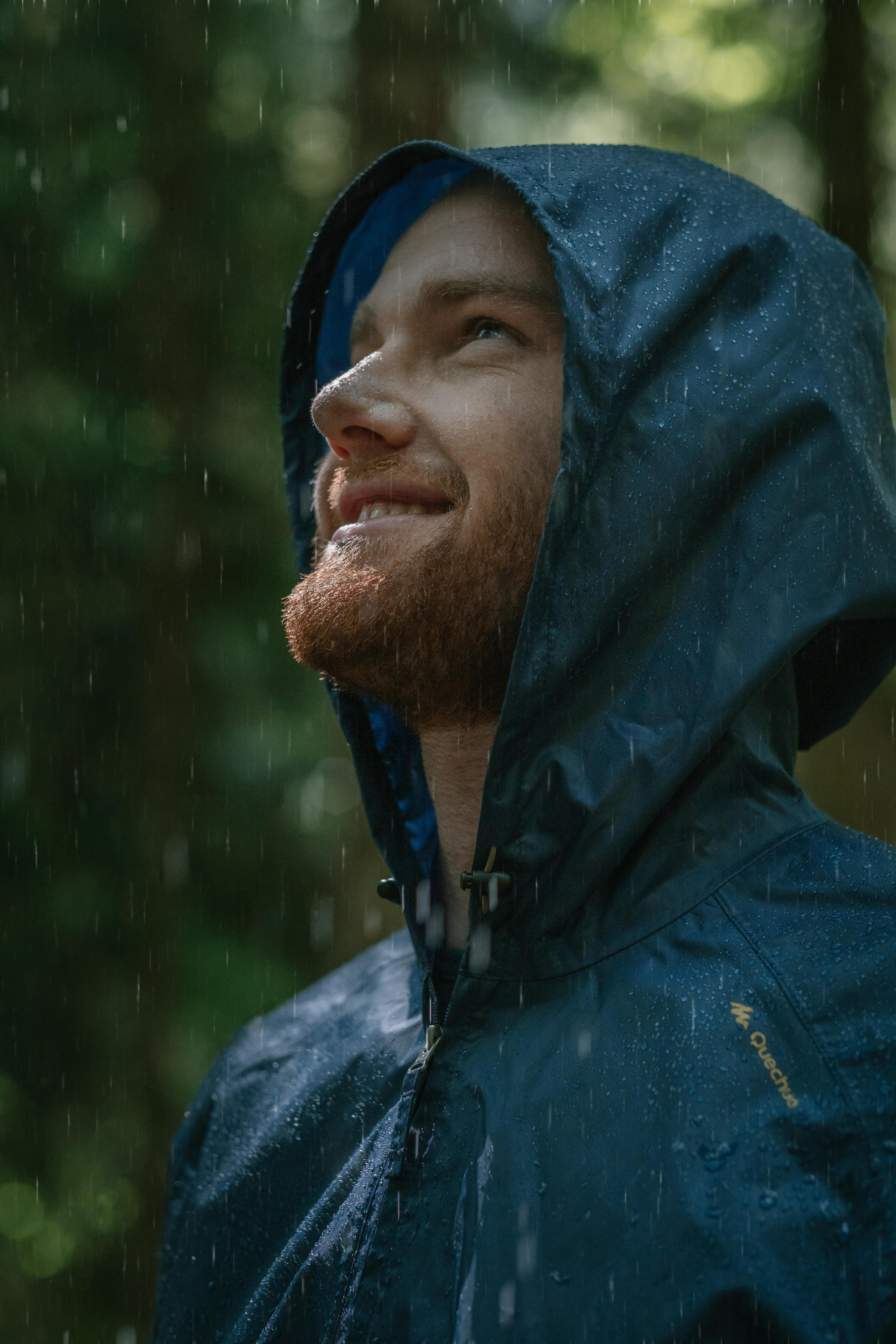 Men’s Water-repellent Hiking Jacket - Raincut 15/17