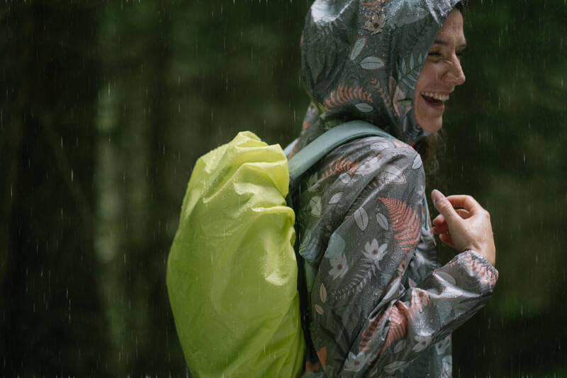 Mochila impermeable reflectante Cubierta de lluvia 30-40L para acampar,  viajar Amplia aplicación, Fá Macarena Funda Mochila