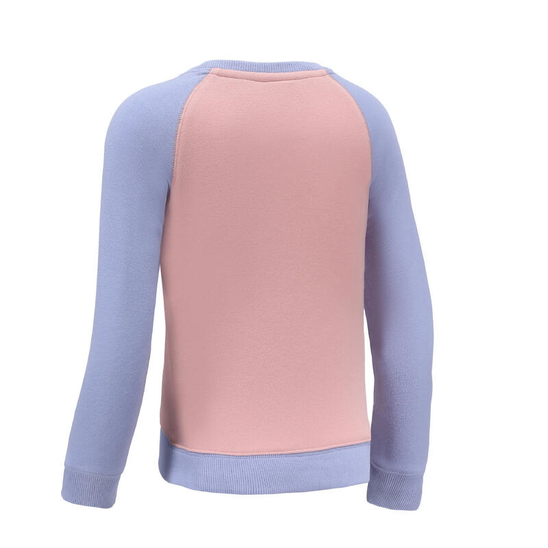 SWEATSHIRT CHAUD pink purple