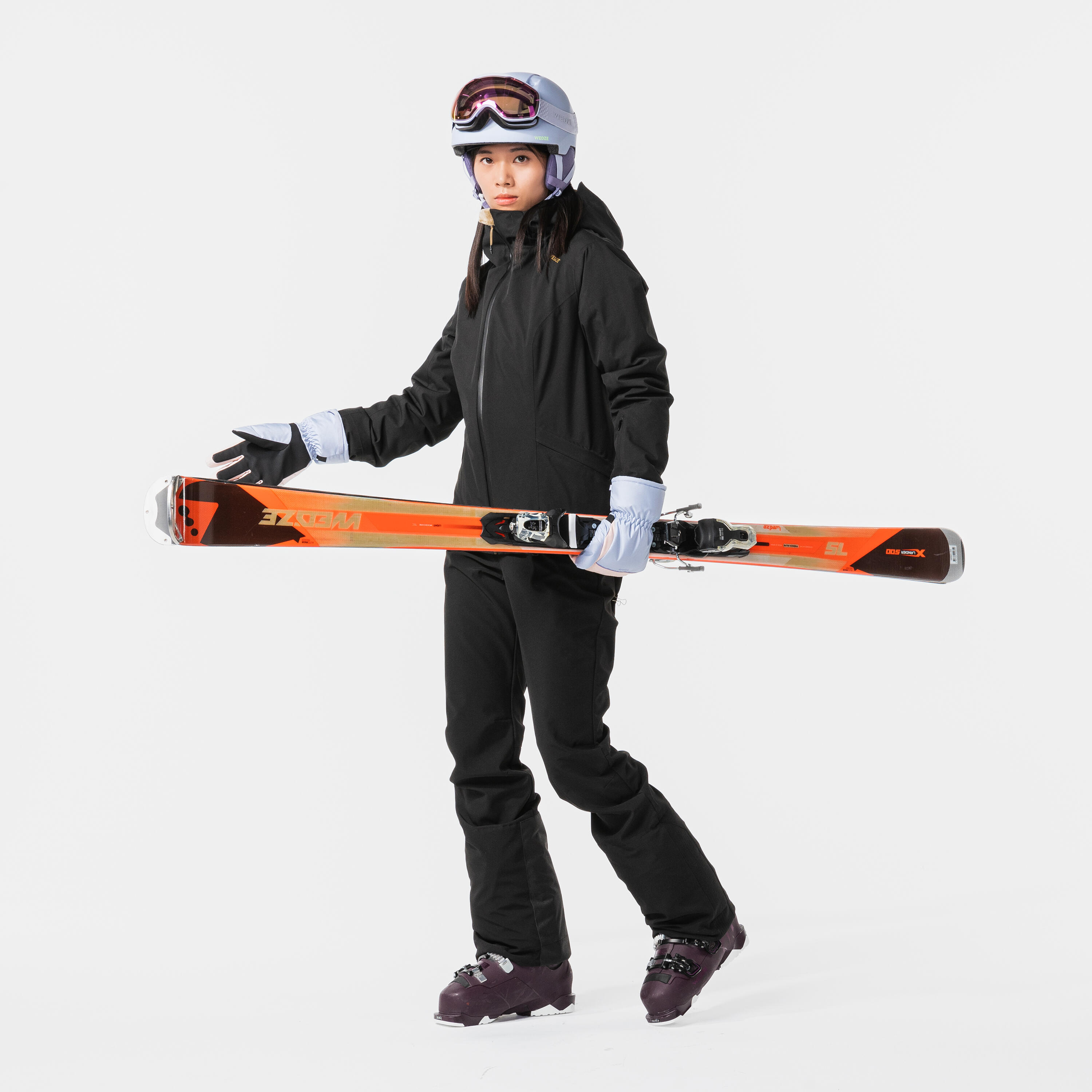 WEDZE (ウェッゼ) スキー レディース ロングパンツ ウォーム フィット