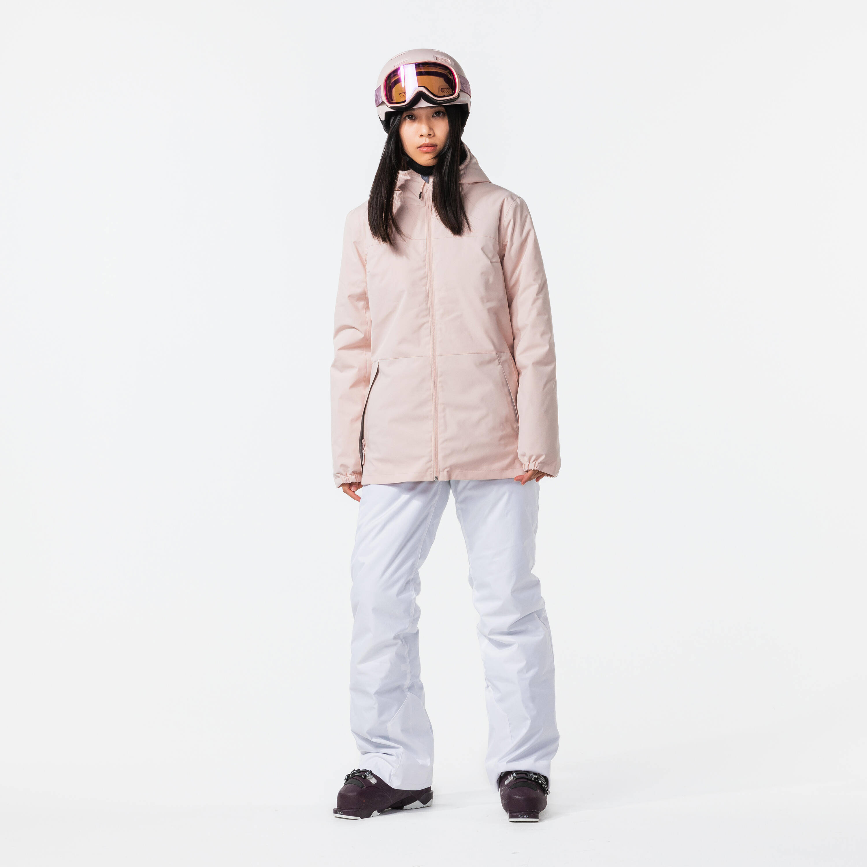 Women Winter Jacket for Skiing - Pink -8°C -  4