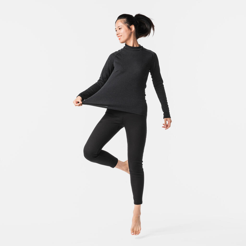 Sous-vêtement thermique de ski Femme - BL 100 bas - Noir
