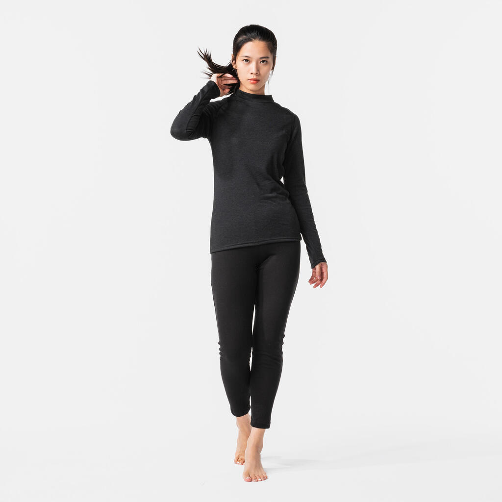 Sous-vêtement thermique de ski Femme - BL 100 bas - Noir