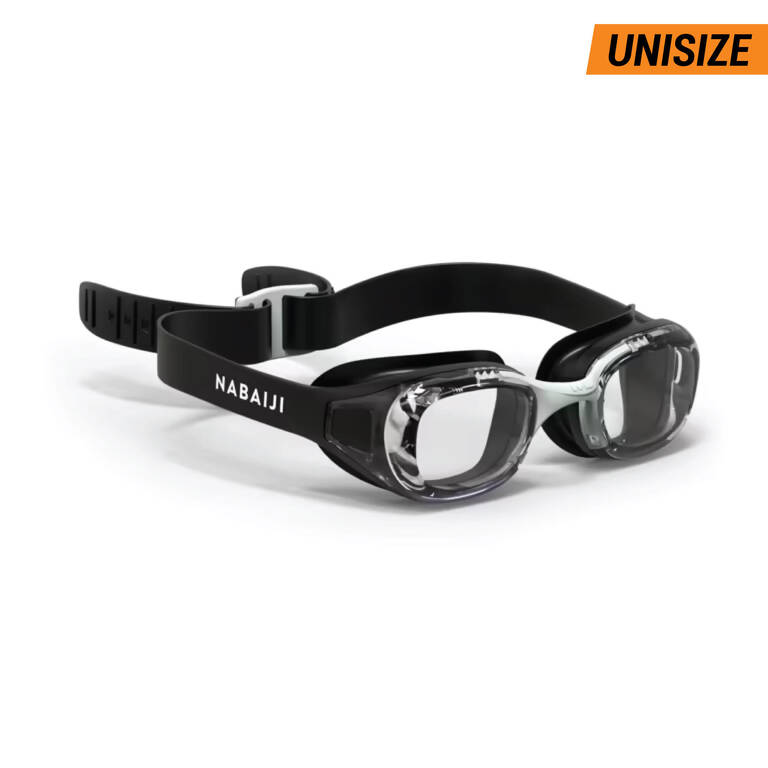 Swimming Optical Or Powered For Short Sightedness Goggles Xbase Clear Black