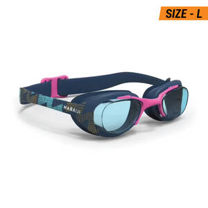 Adult Swimming Goggles Men Women UV Protection Xbase Print Blue Navy Pink Gold