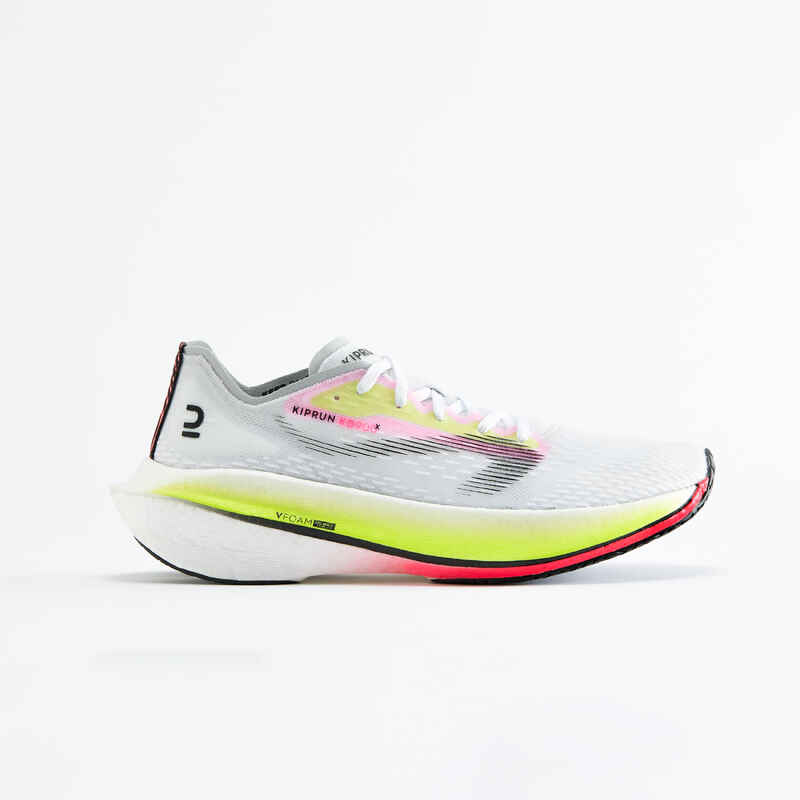 ZAPATILLAS RUNNING PLACA CARBONO HOMBRE KIPRUN KD900X BLANCAS