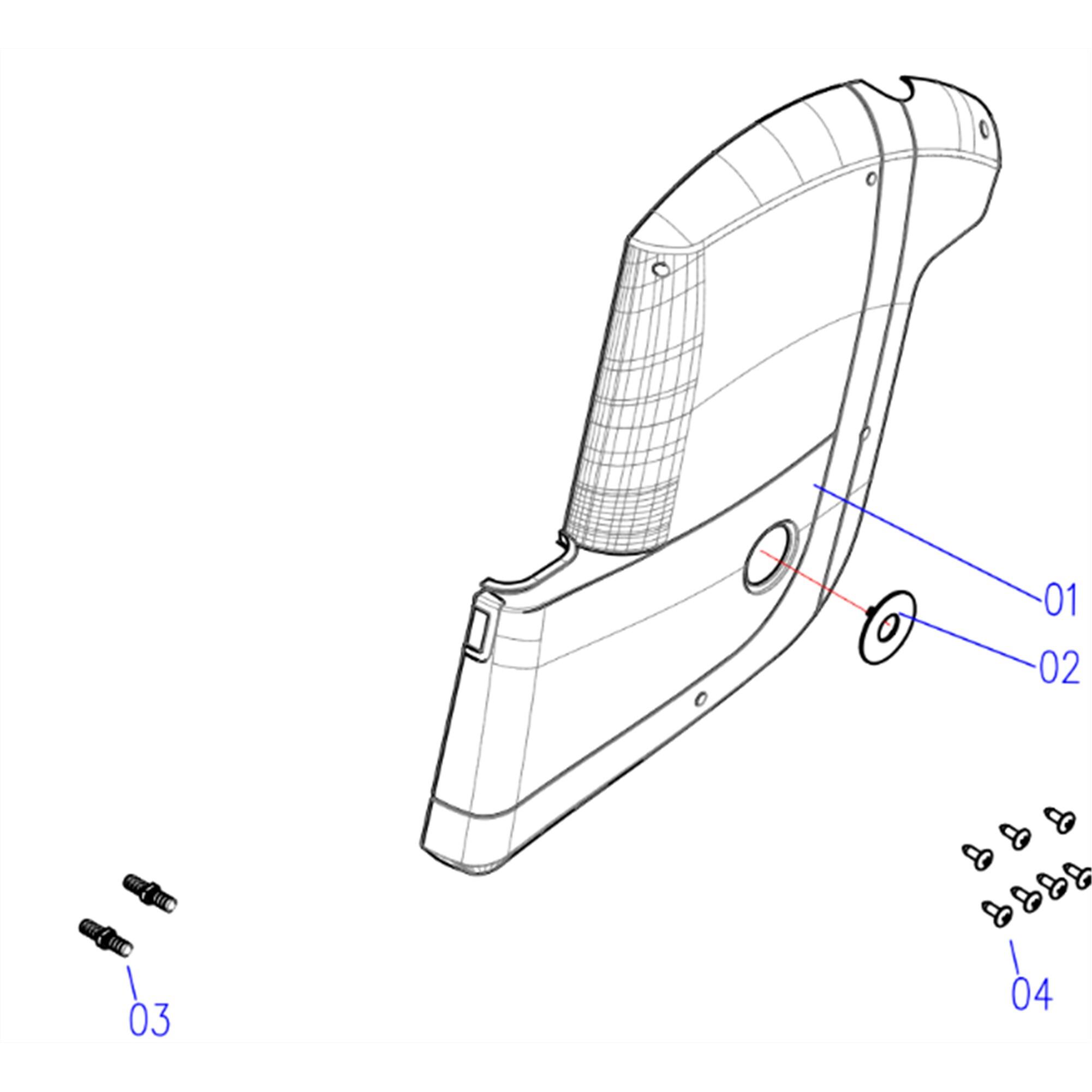 EB Fold left-hand housing