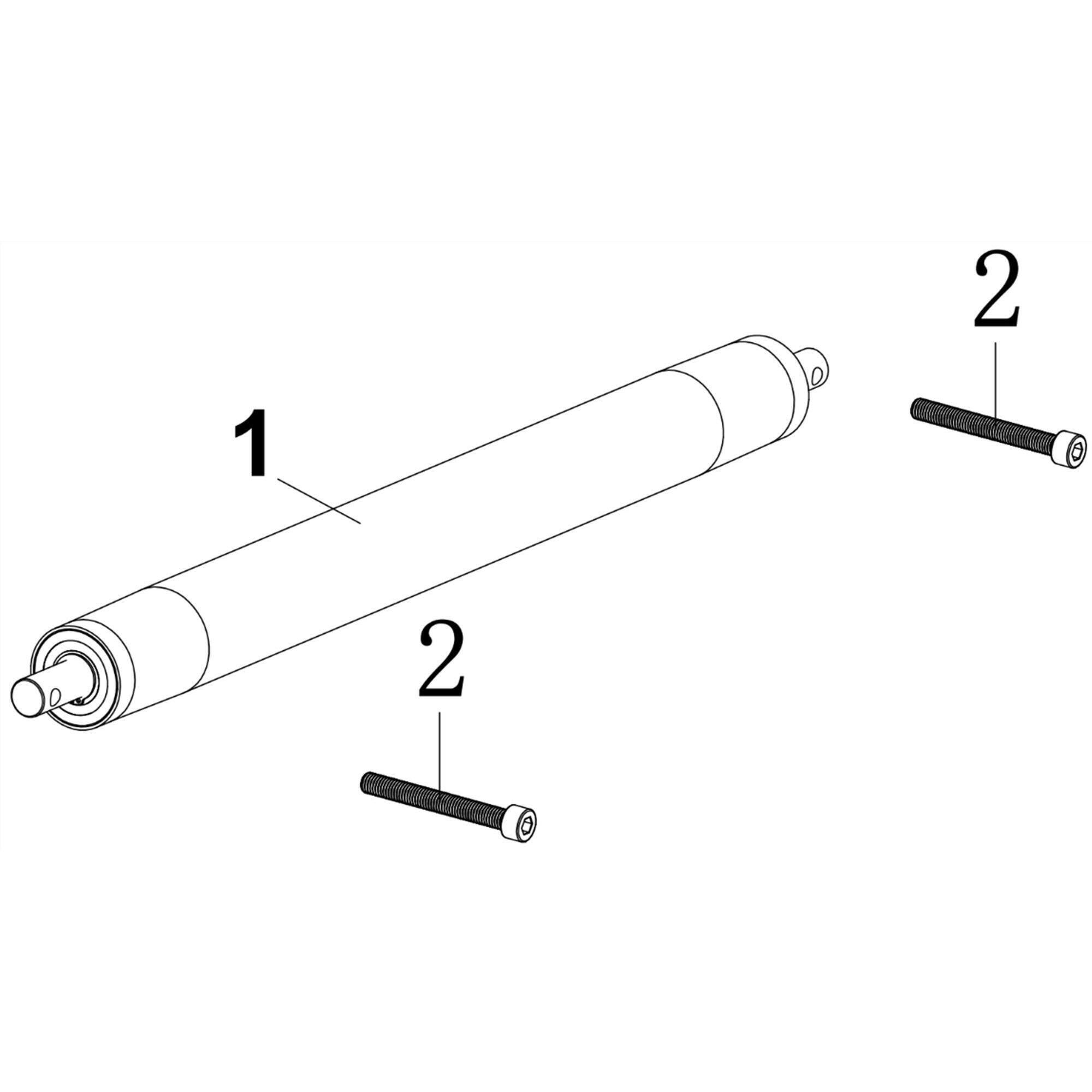 INITIAL RUN REAR ROLLER