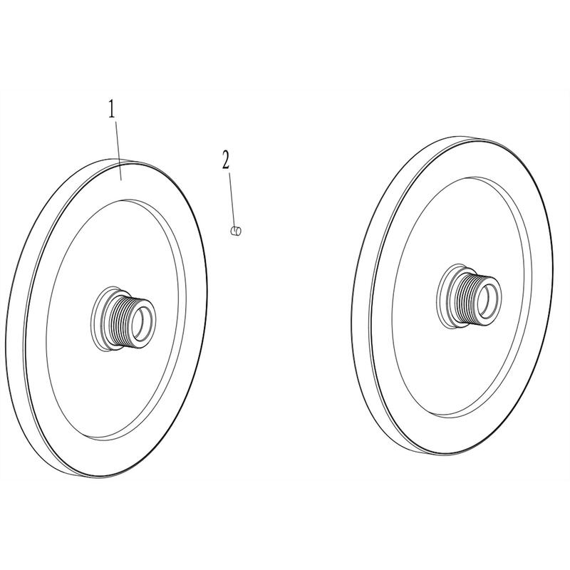 Roue d'inertie Biking500