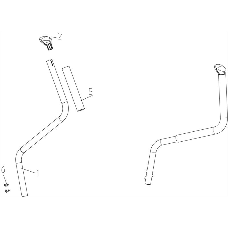 EL700 Beweglicher Arm rechts