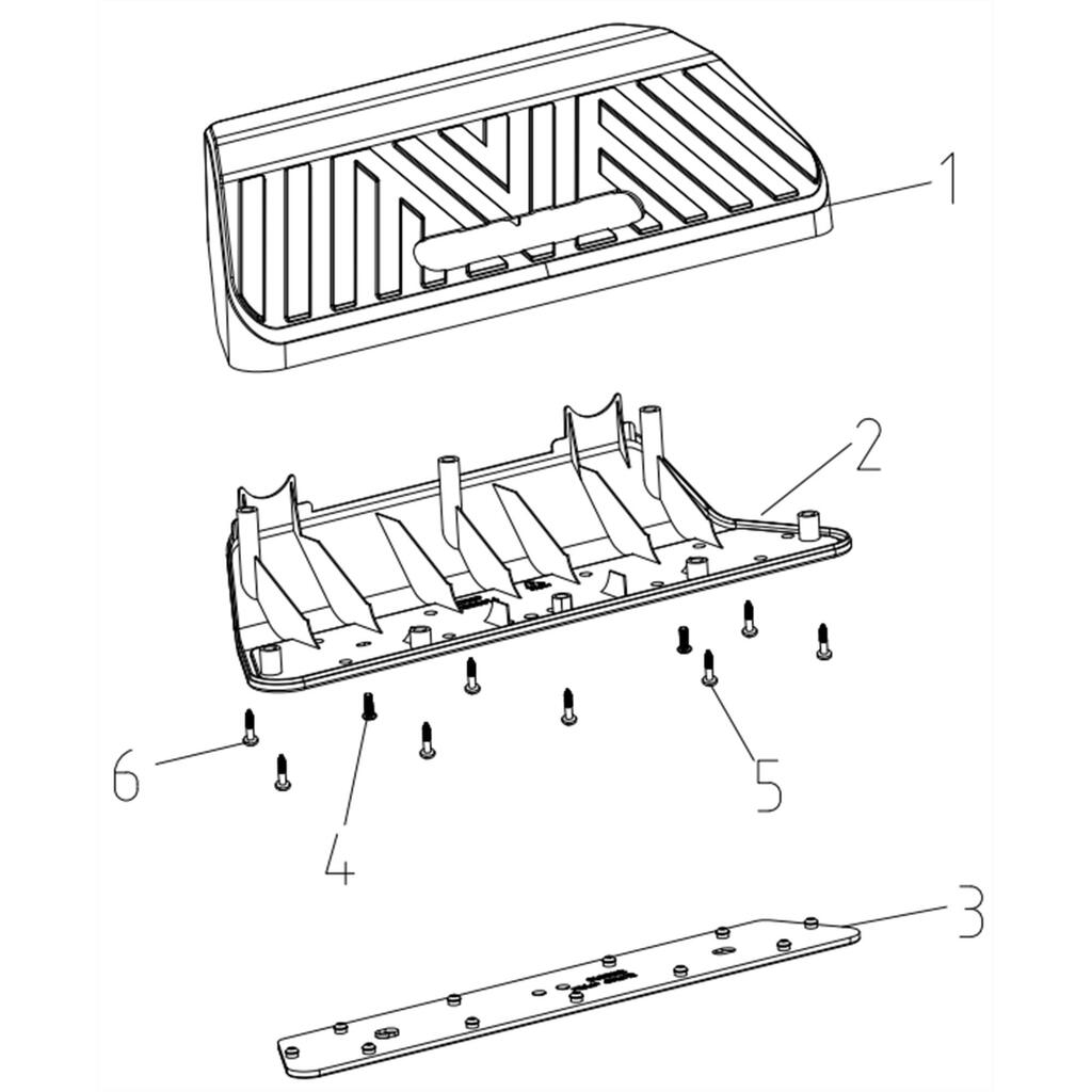 Back Foot Casing 