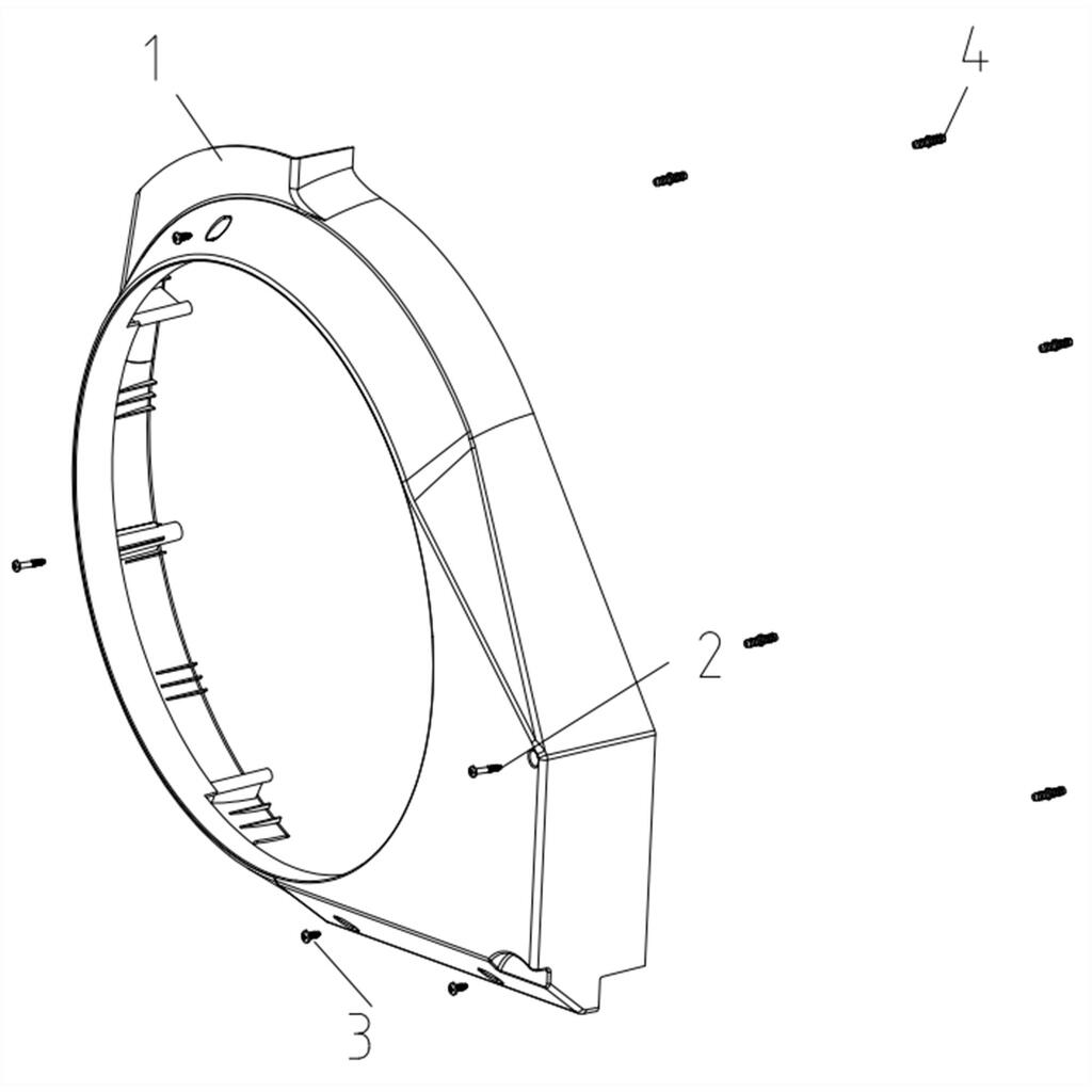 Main Left Casing EL700