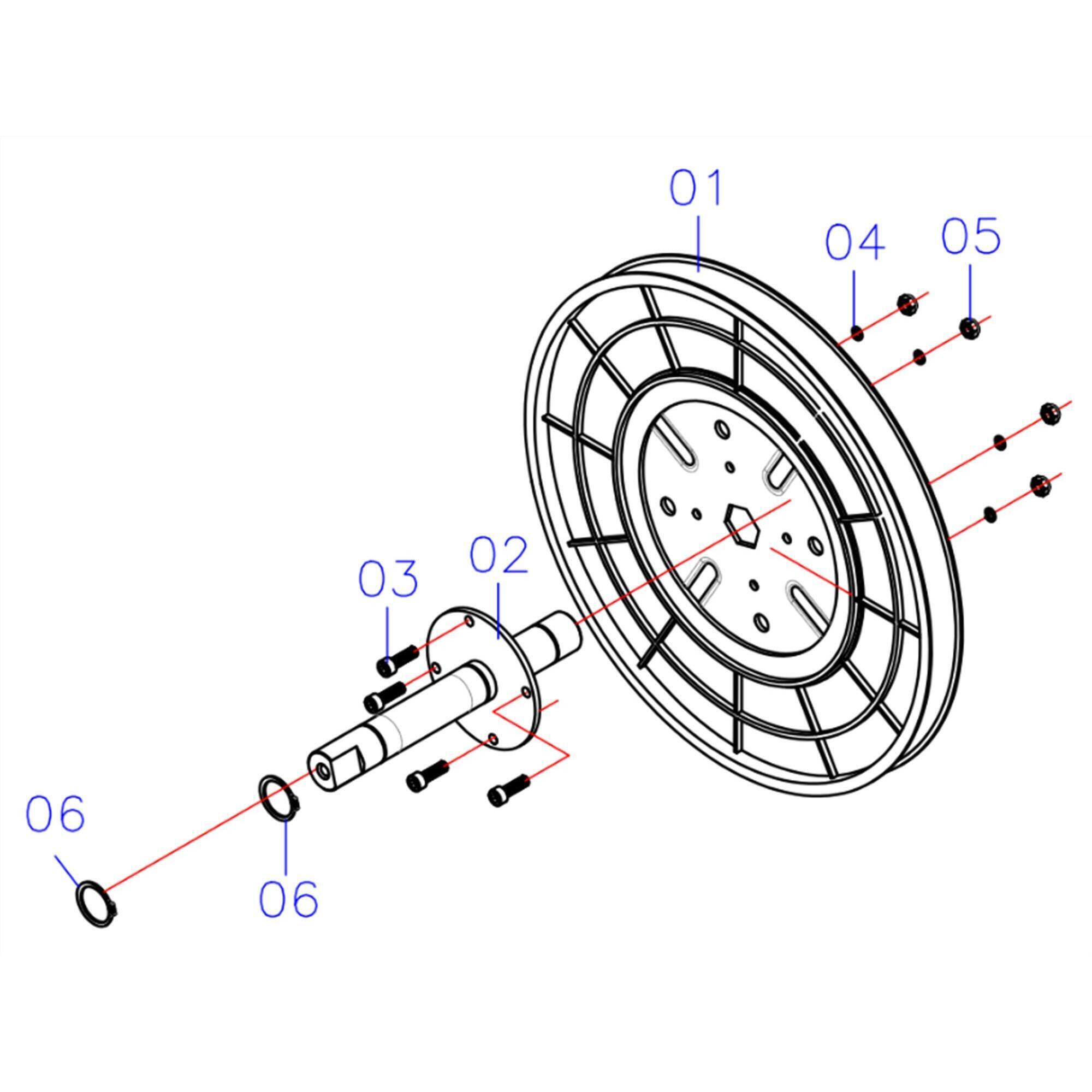 STANDARD CRANKSET AXLE