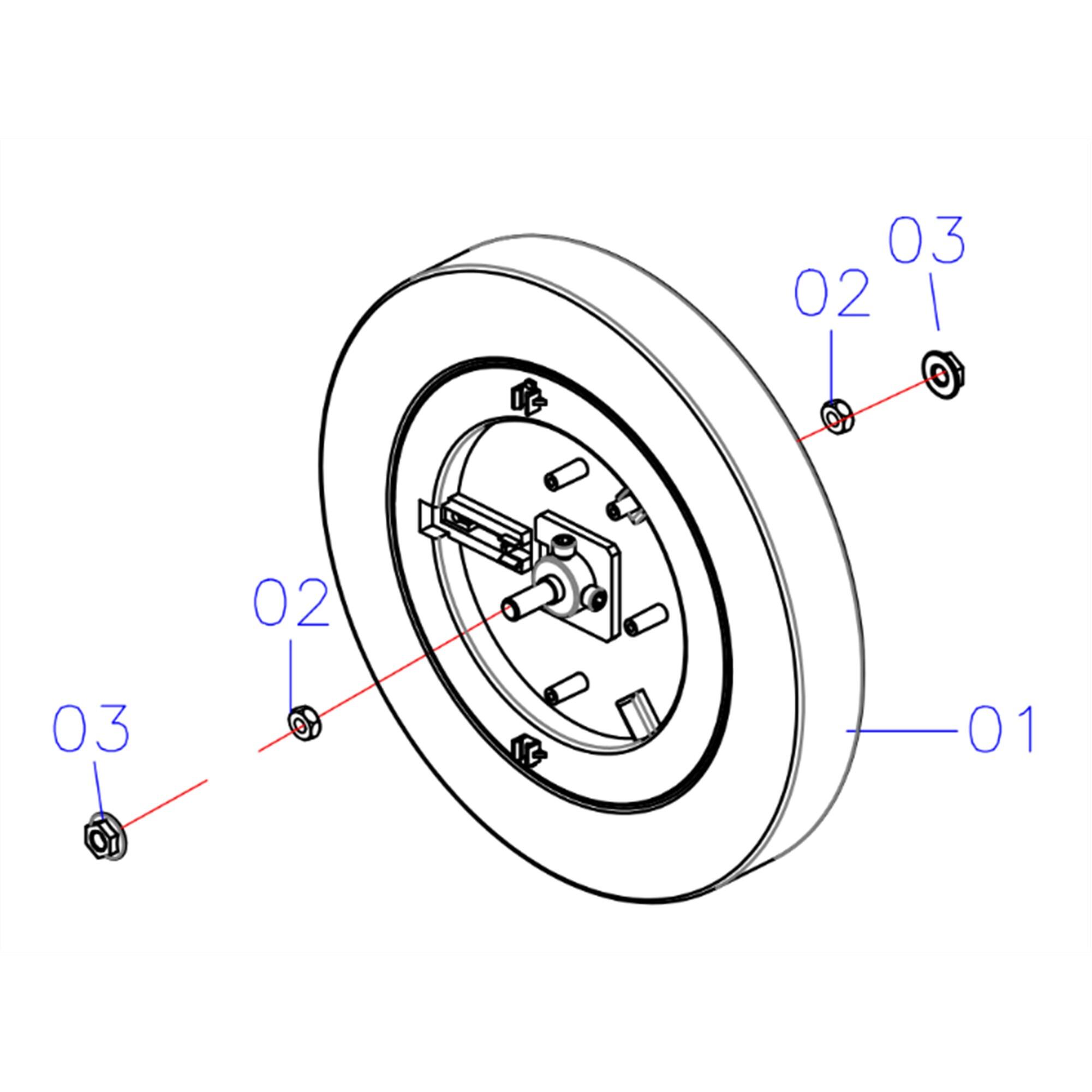 ROUE D'INERTIE 3/5
