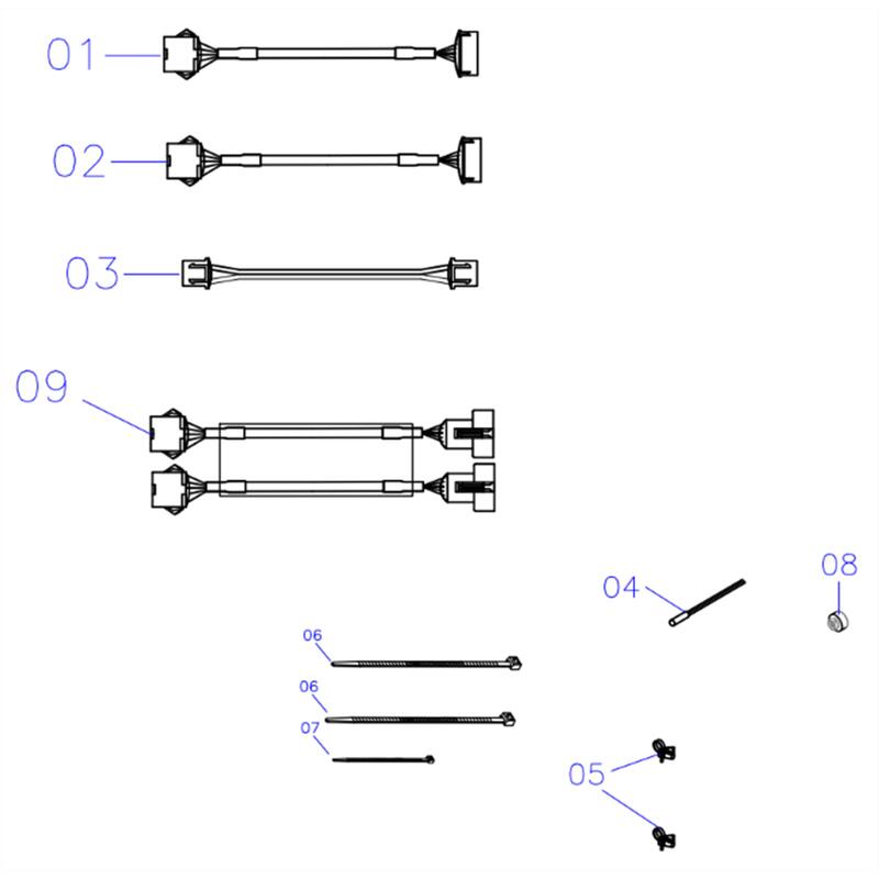 Kit Cables Motor Consola