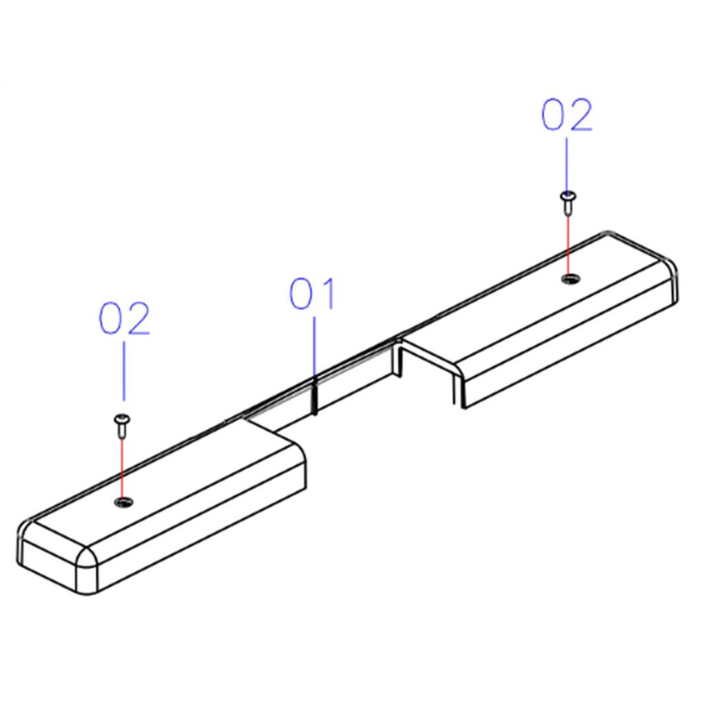 Front Foot Plastic Cover