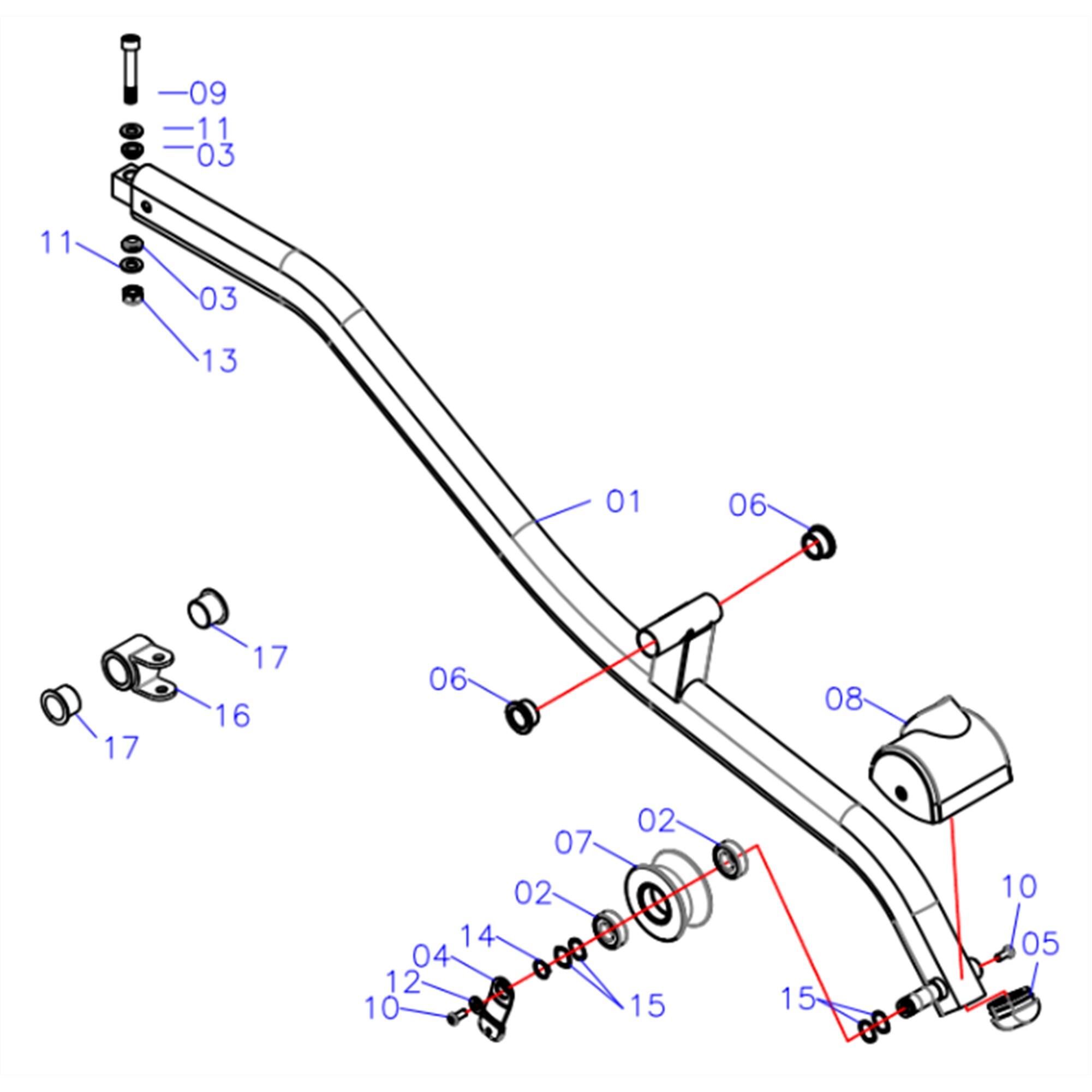 RIGHT-HAND ROLLING ARM