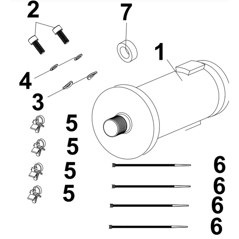 Motor RUN100 DOMYOS Decathlon