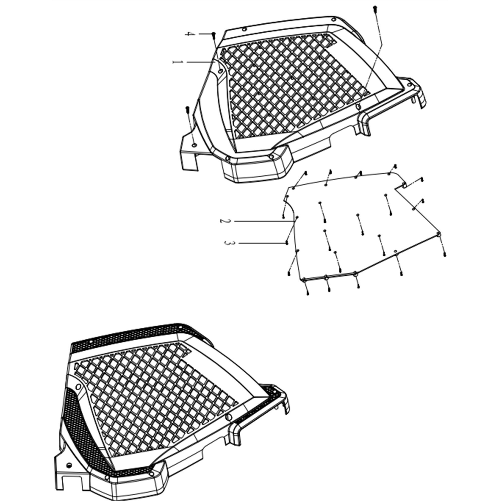 FRO 500 RIGHT-HAND CRANKCASE .