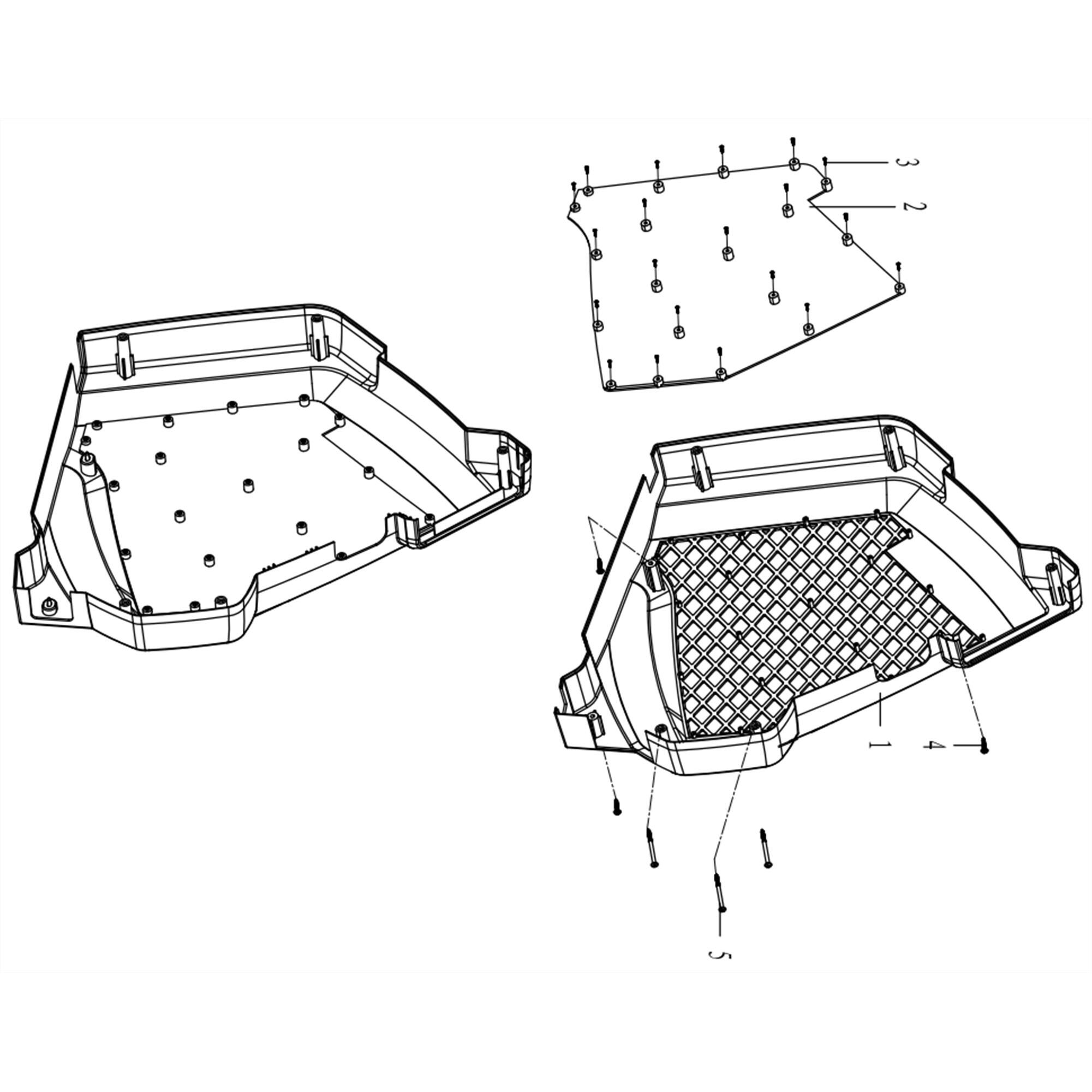 FRO 500 LEFT-HAND CRANKCASE .