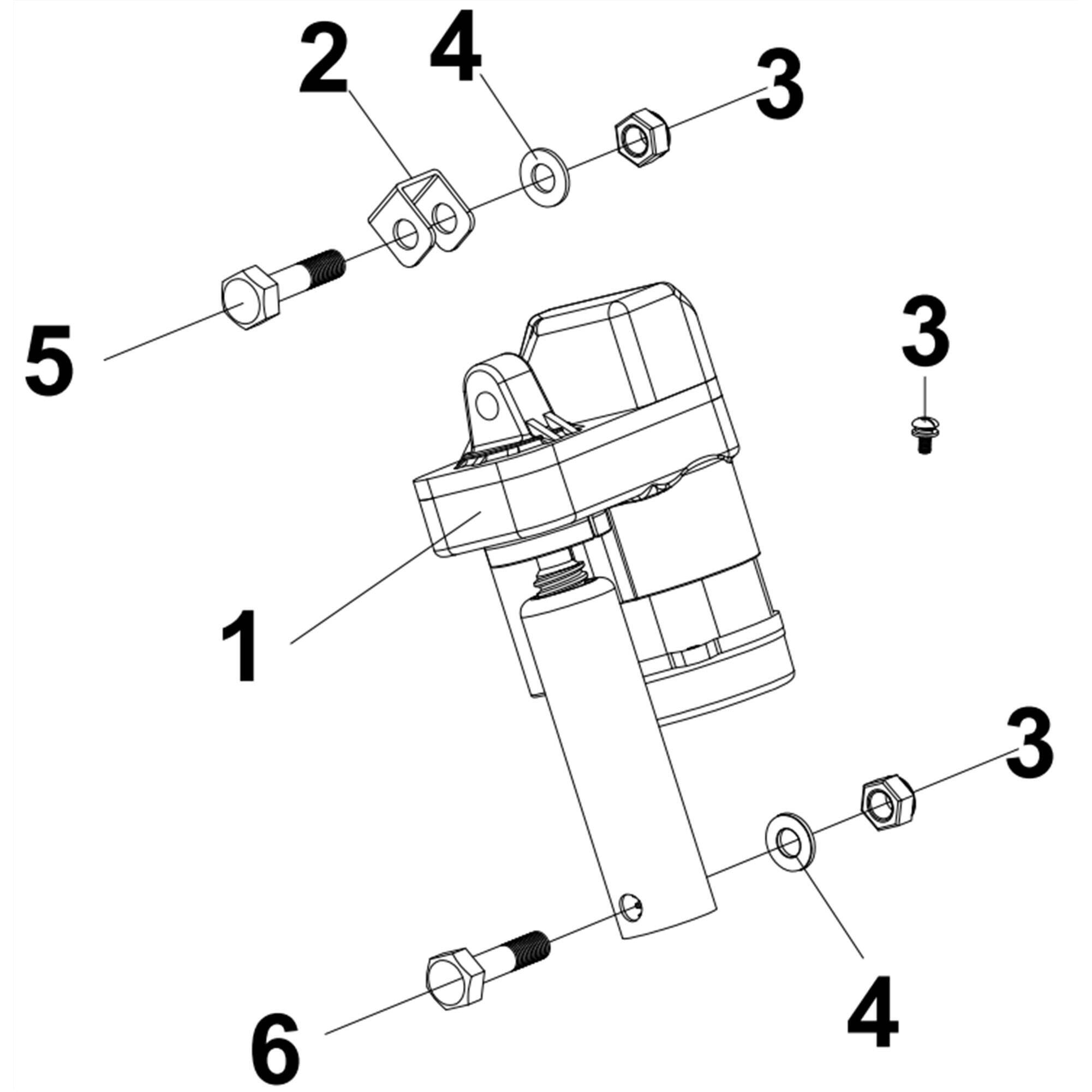 Incline motor -  3