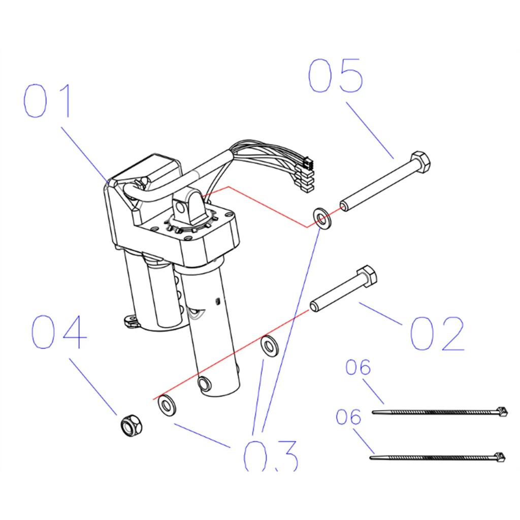 Incline motor