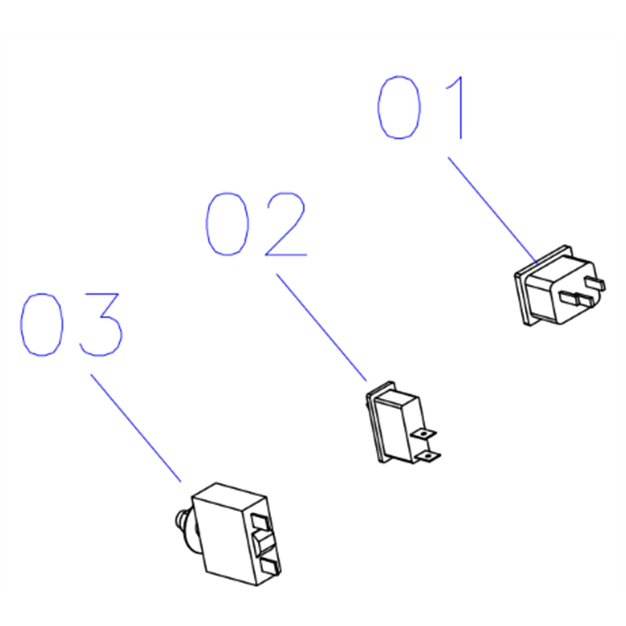 Interrupteur/Disjoncteur - DOMYOS