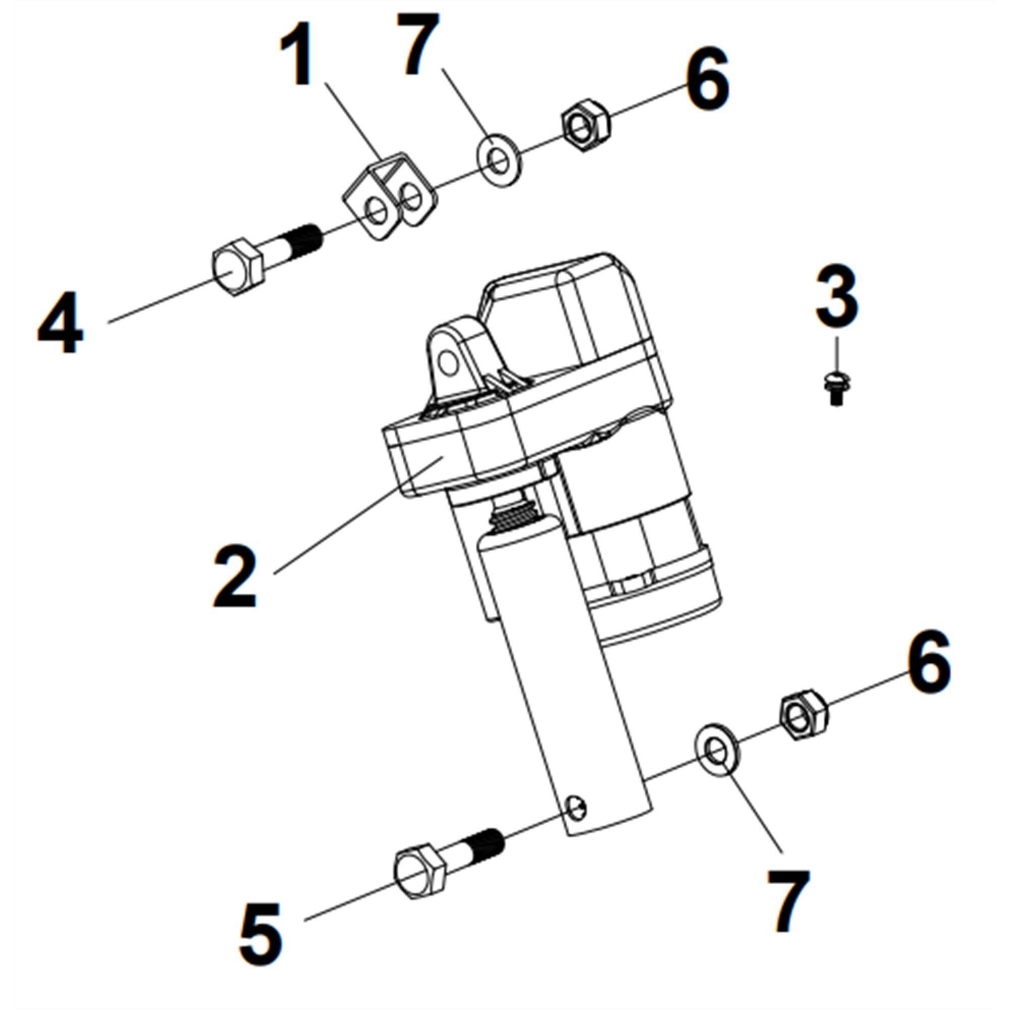 Incline motor -  3