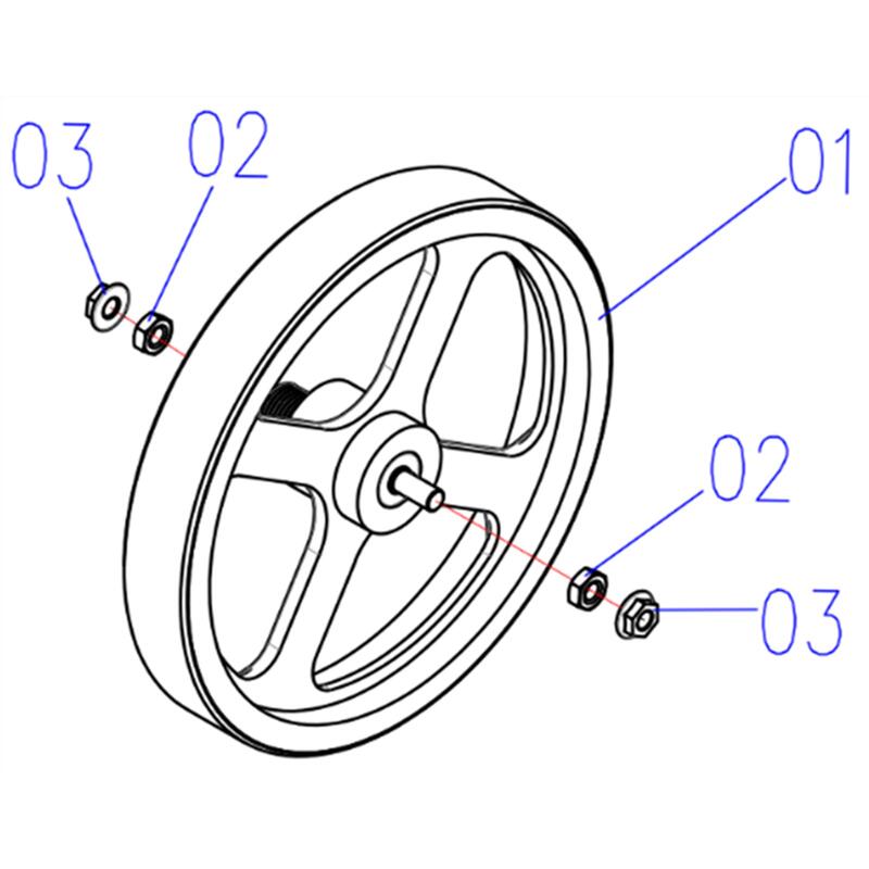 Rueda Inercia VM E Fold Fold 6