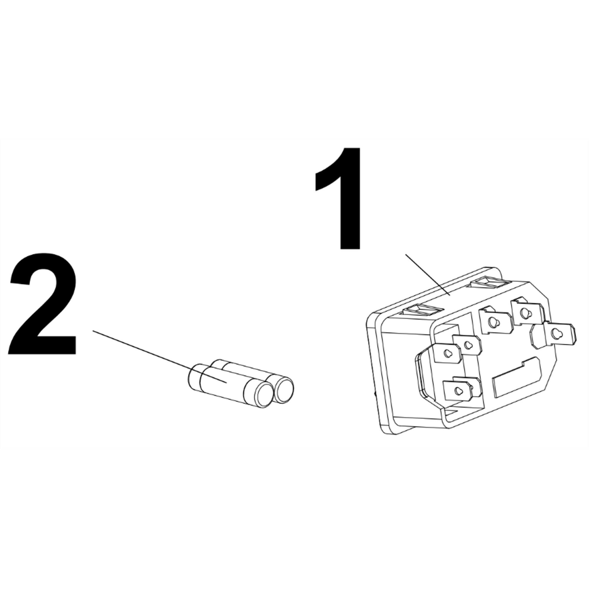 Interrupteur porte fusible 3/3