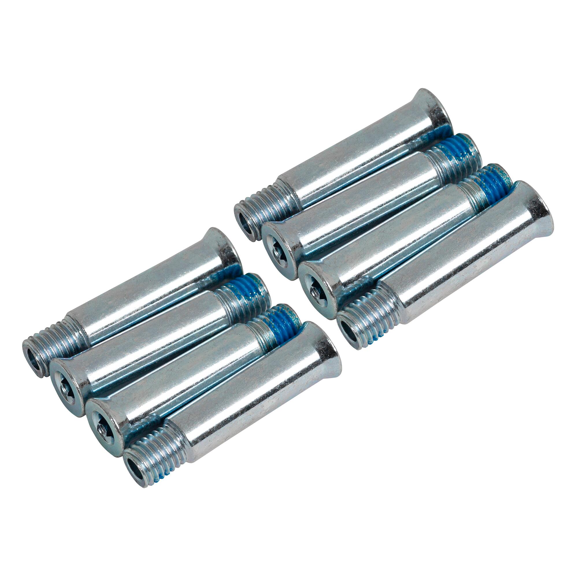 8 Steel Inline Skating Wheel Axles Elite Hex 1/3