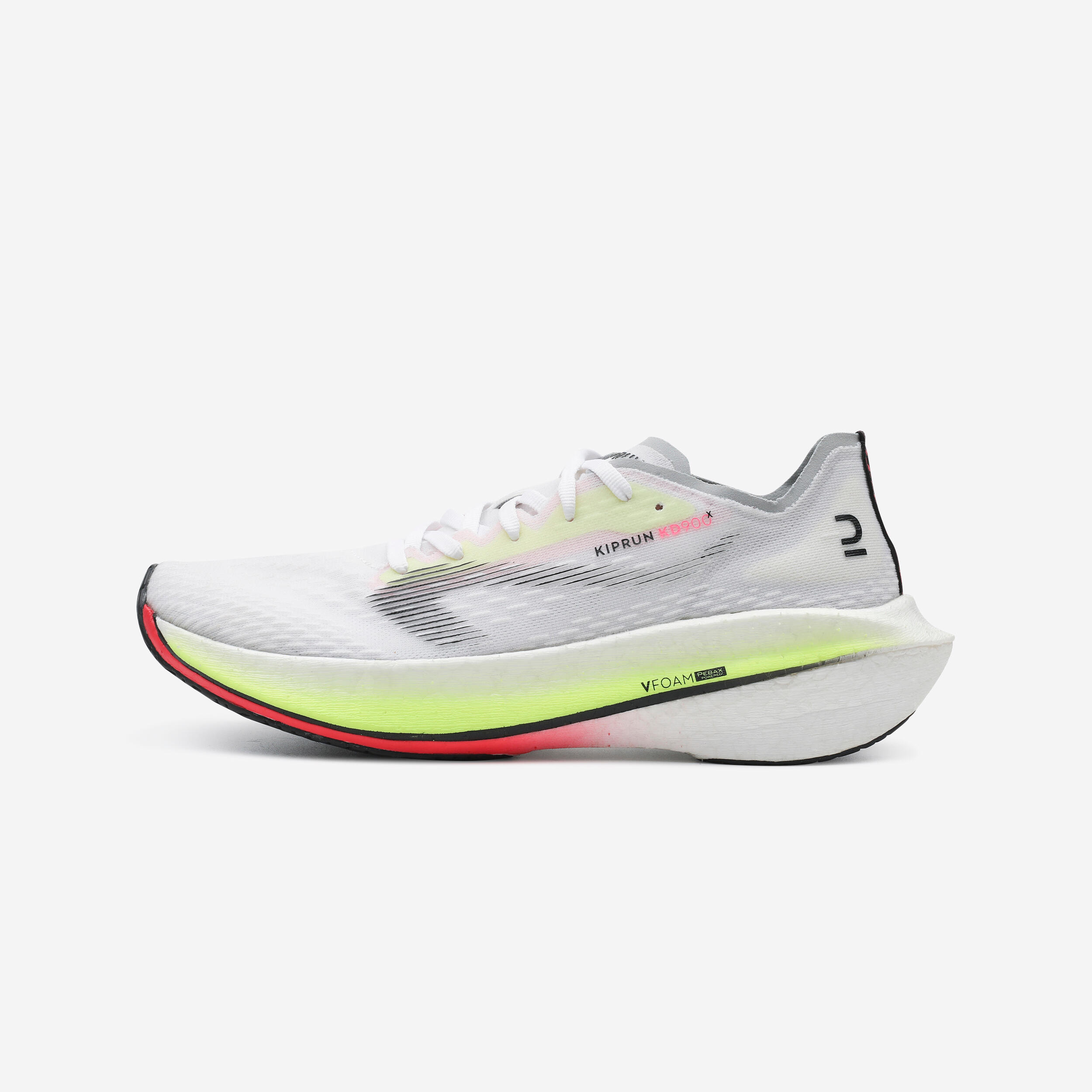 Hardloopschoenen met carbonplaat dames KD900X wit