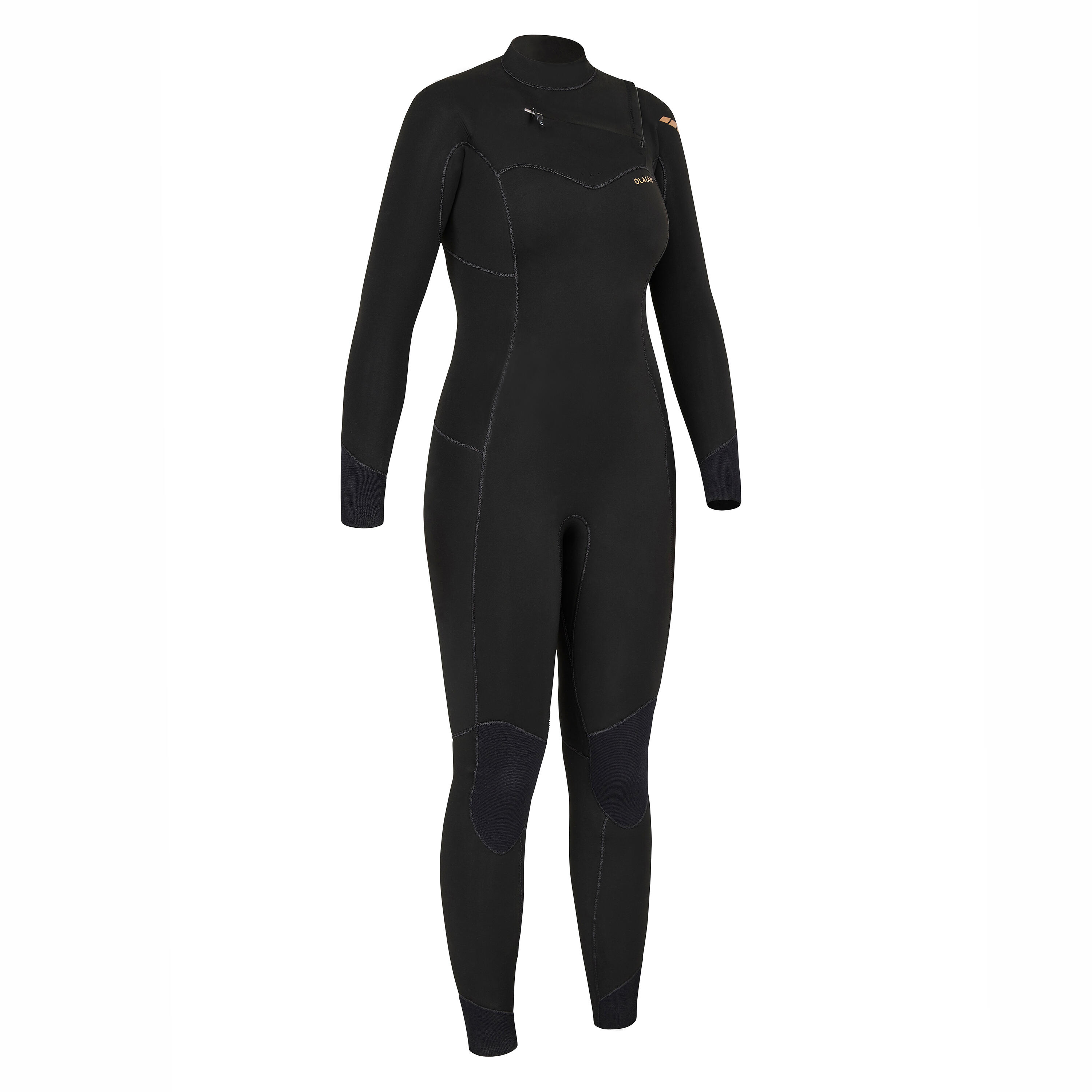 Fato de Surf 900 Neoprene 4/3 mm Mulher Preto 7/31