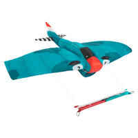 STUNT KITE "3D PLANE 180" for kids - with bar