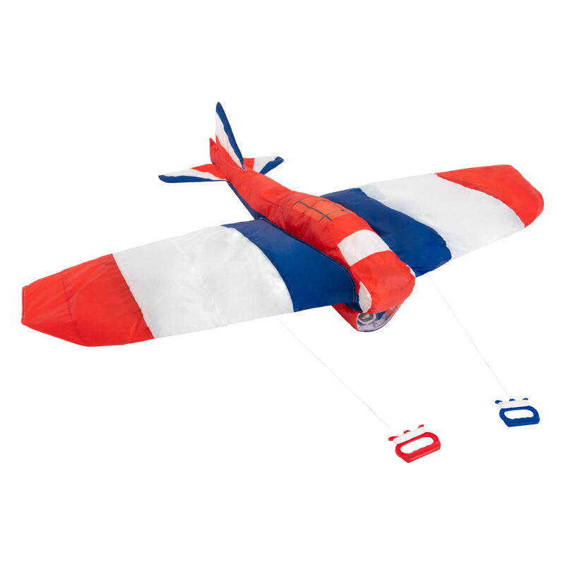 Dětský akrobatický drak 3D Plane 170 s rukojetí