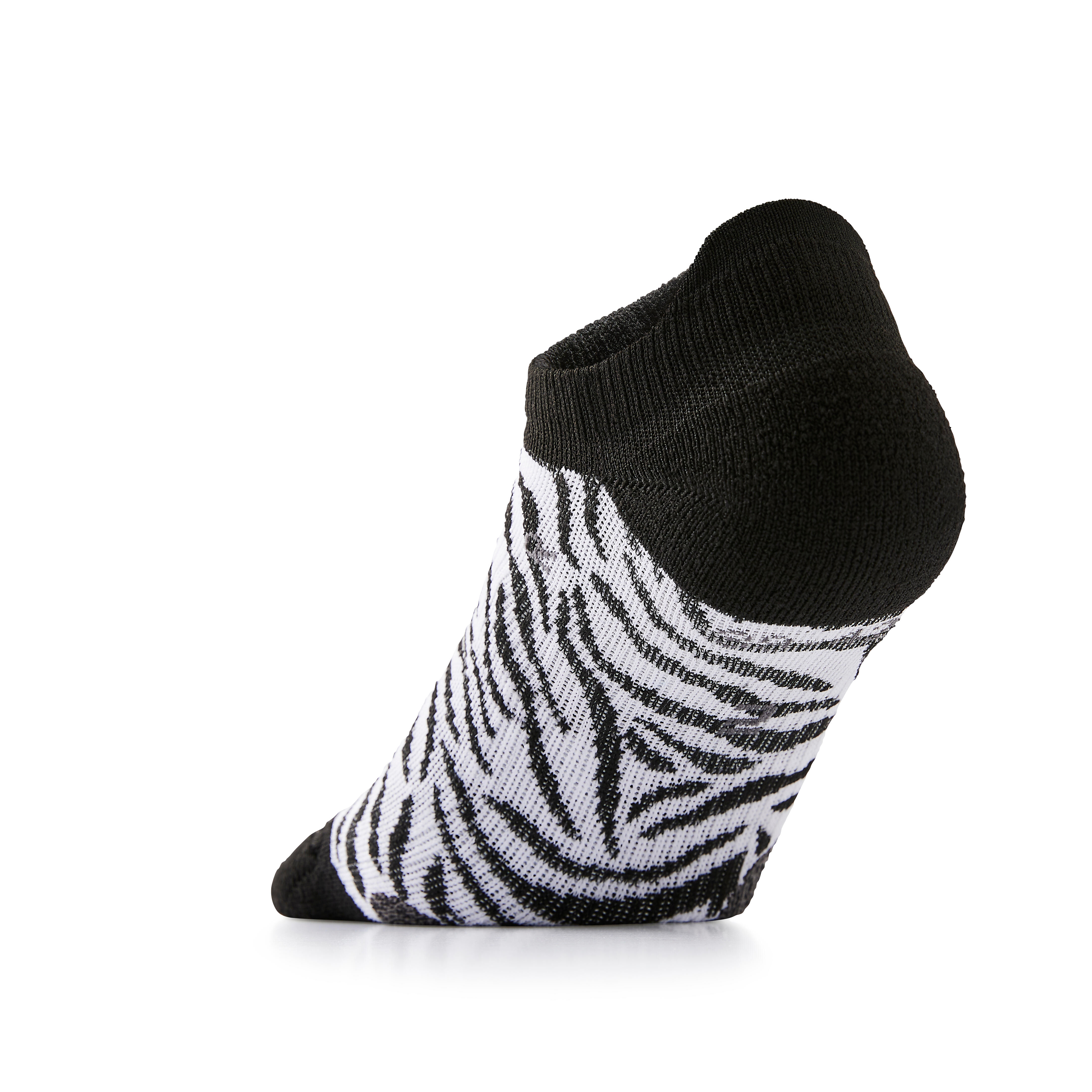 Chaussettes invisibles fitness cardio training x2 blanc DOMYOS Decathlon