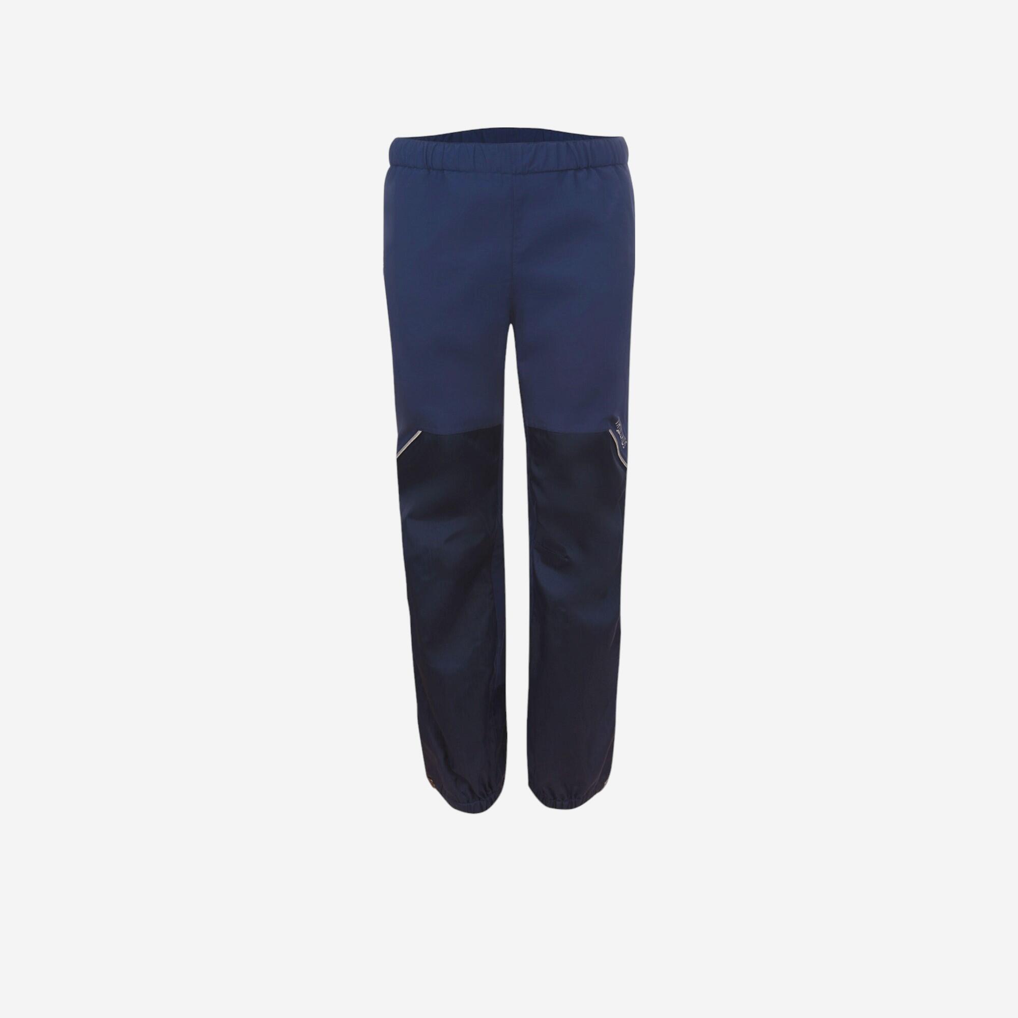 TROLLKIDS Trollkids Regenhose Kinder wasserdicht Wandern Gr. 104-164 - Lofoten marineblau