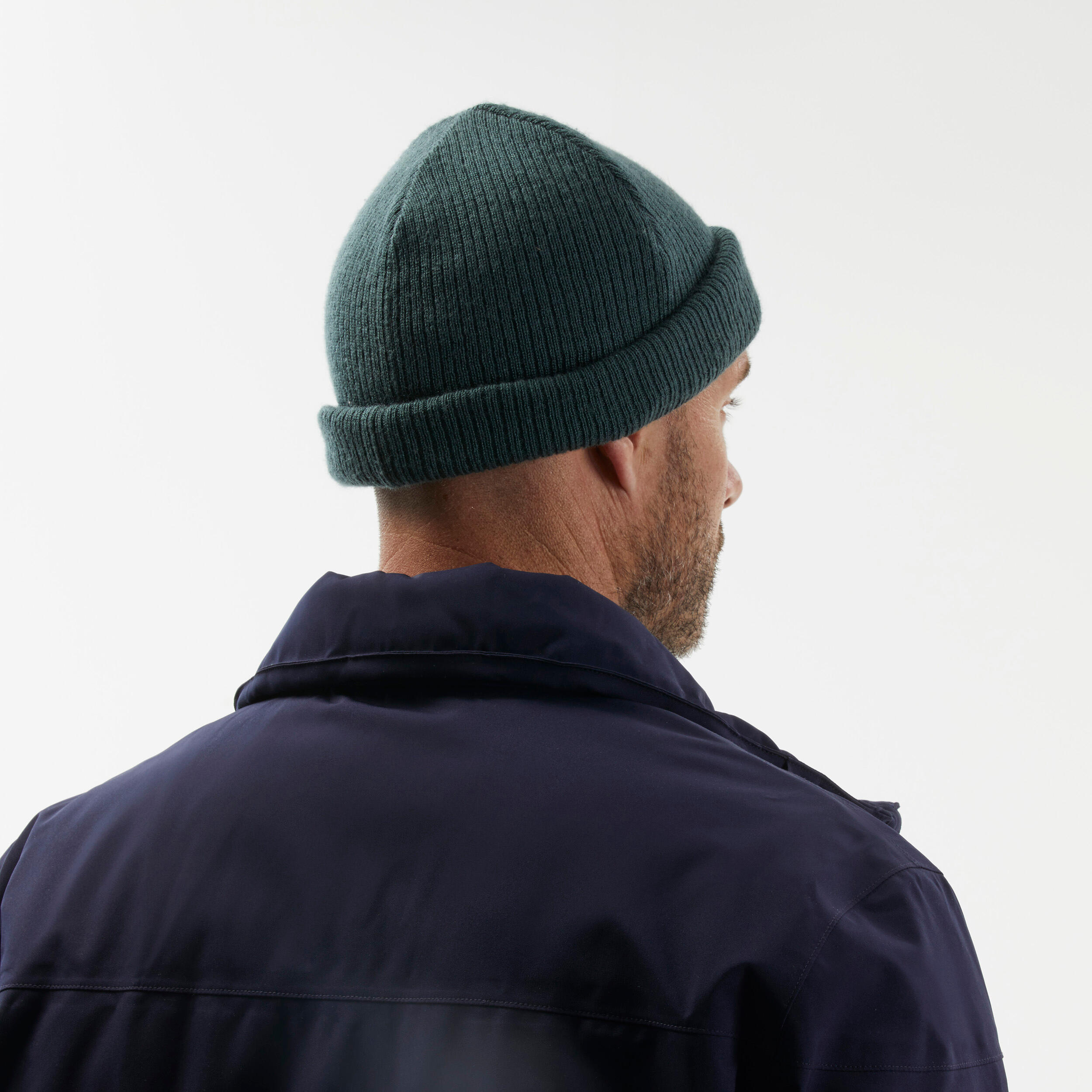 Manteau d'hiver imperméable homme – SH 500 bleu - QUECHUA