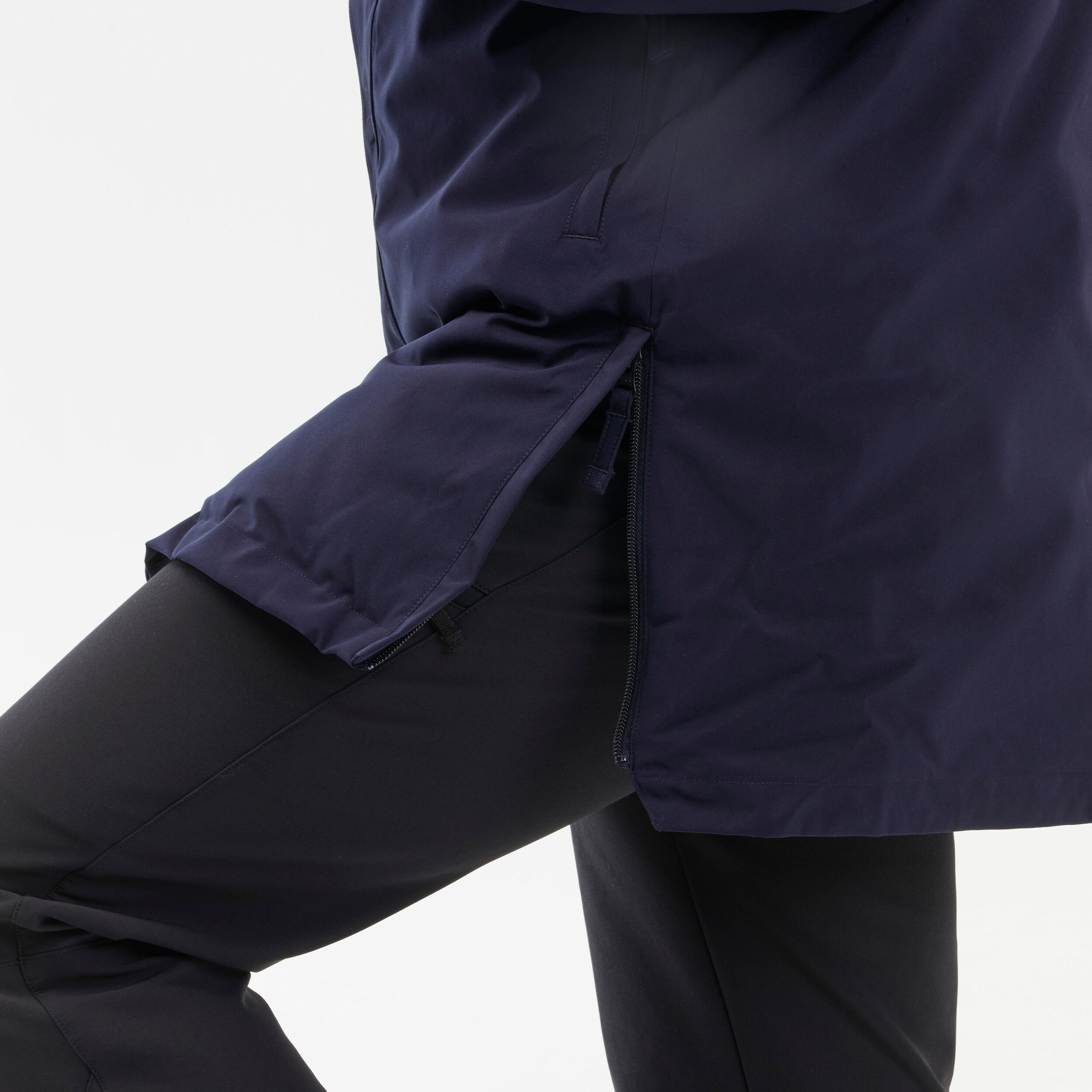 Manteau d'hiver imperméable homme – SH 500 bleu - QUECHUA