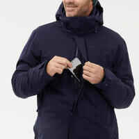 MEN'S WATERPROOF WINTER HIKING PARKA - SH100 X-WARM -10°C