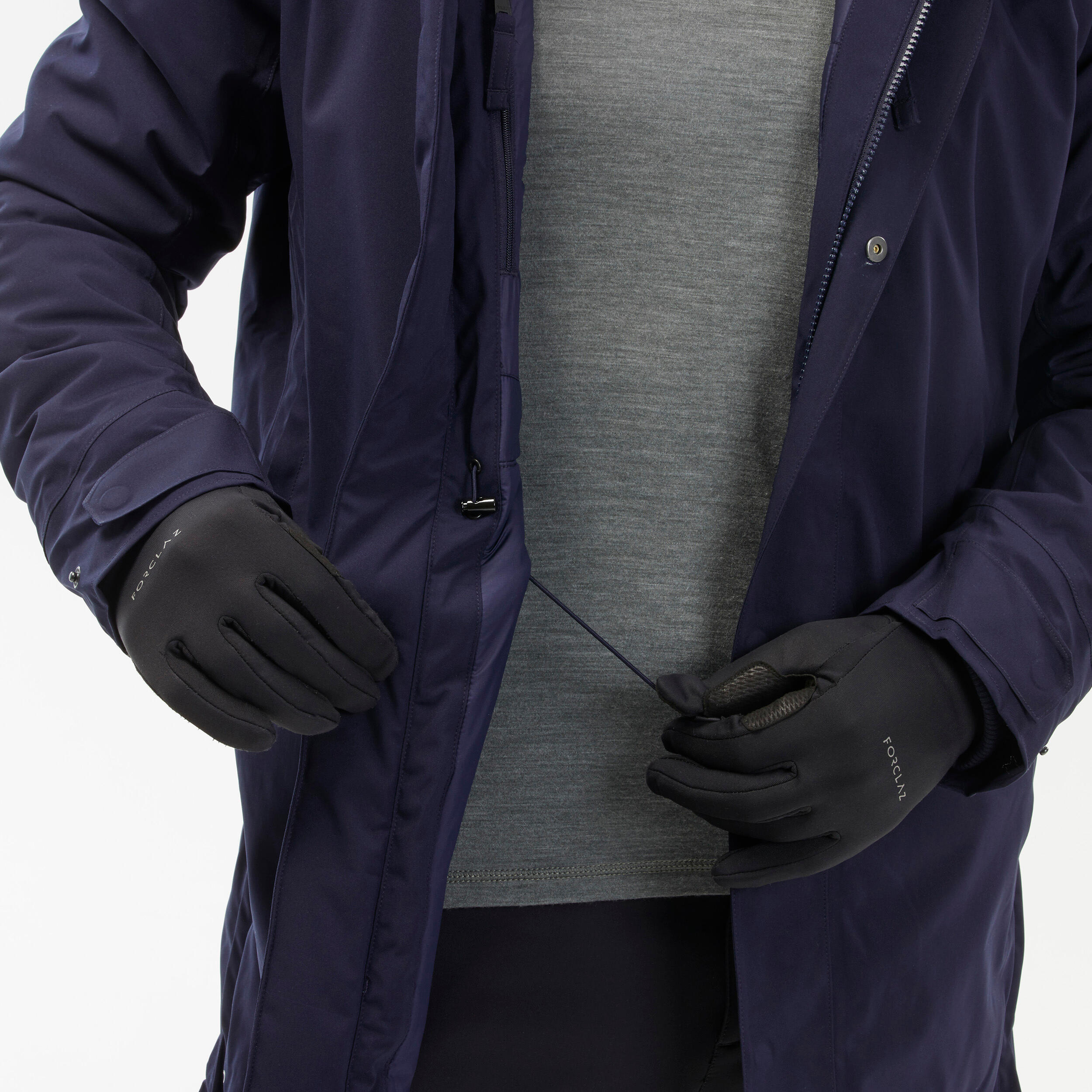 QUECHUA (ケシュア) 登山・ハイキング メンズ パーカー 防水 -10°C NH500