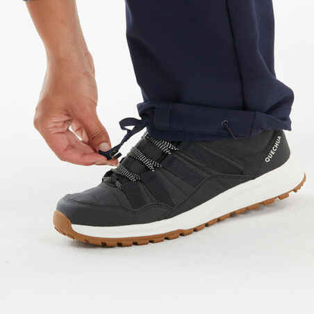 WOMEN'S WARM WATER-REPELLENT SNOW HIKING TROUSERS - SH500 MOUNTAIN