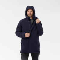 MEN'S WATERPROOF WINTER HIKING PARKA - SH100 X-WARM -10°C