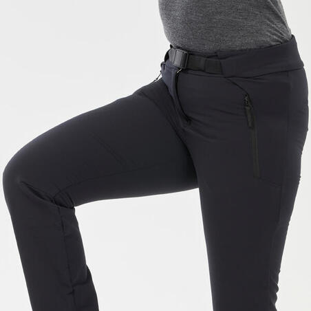 PANTALON CHAUD DÉPERLANT DE RANDONNÉE NEIGE - SH500 MOUNTAIN - FEMME  QUECHUA