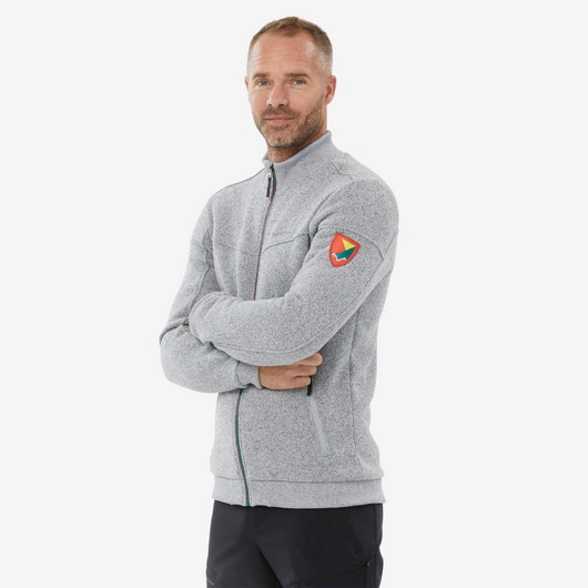 Veste polaire chaude de randonnée - sh100 - homme
