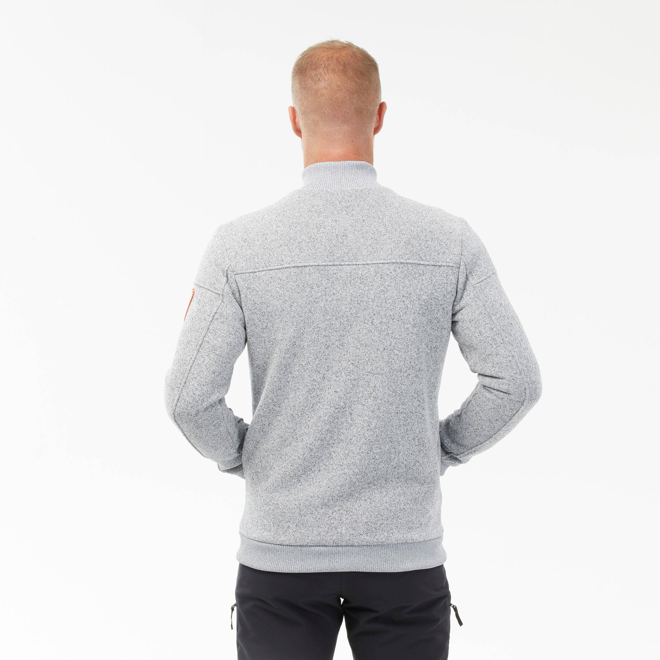 Men Sweater Jacket Extra Warm - SH100 INDIA -  5