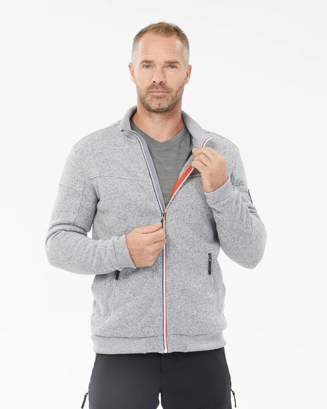 Chaqueta polar cálida de senderismo Hombre - SH100